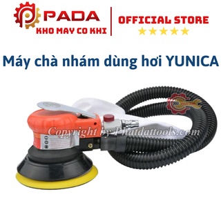 Máy chà nhám dùng hơi YUNICA 8402-Máy xoa khí nén Đài Loan-Đường kính giấy 125mm-Bảo hành 6 tháng