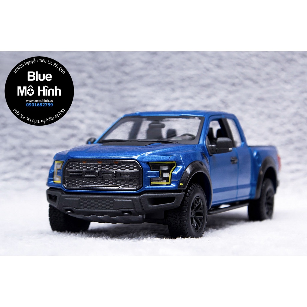 Blue mô hình | Xe mô hình Ford F150 Raptor Maisto 1:24