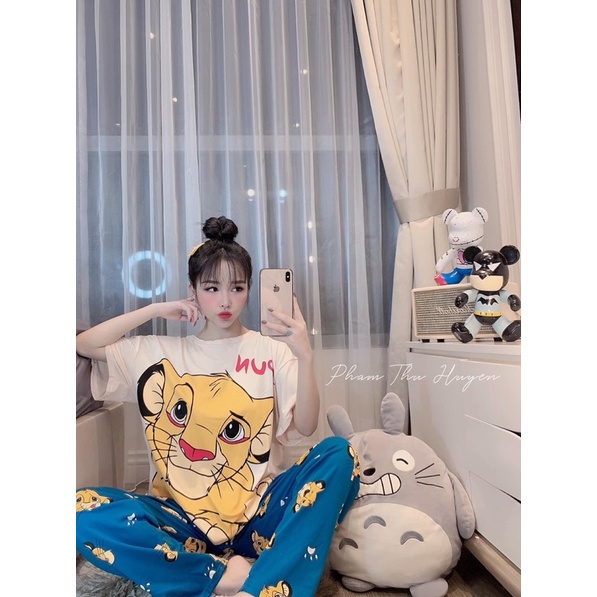 Bộ thun cute quần dài | BigBuy360 - bigbuy360.vn