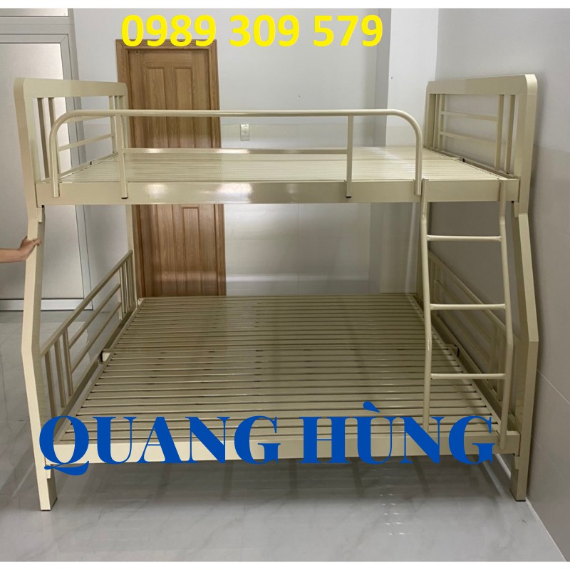 GIƯỜNG TẦNG SẮT HỘP VUÔNG CAO CẤP 1M4/1M6 CAO CẤP HCM