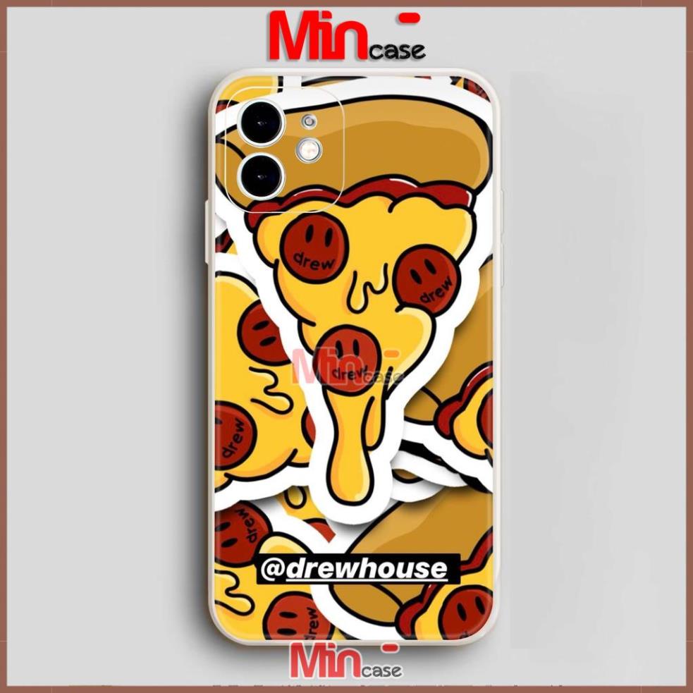 Ốp lưng iPhone Drew cạnh viền vuông silicon mềm dẻo cho iphone 6/6s/7/8/X/XS/XR/11/12/13 Pro Plus Max cute dễ thương đẹp
