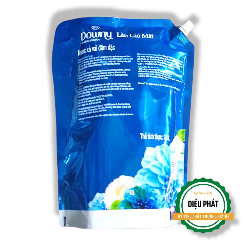 ⚡️  Nước Xả Vải Downy Làn Gió Mát Túi 2.3 Lít