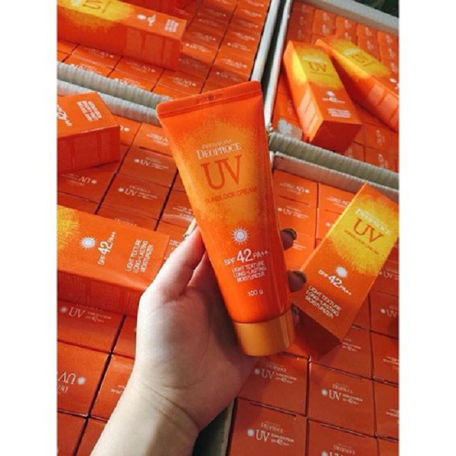 Kem chống nắng Deoproce UV Sunblock Cream SPF 42+ 100g