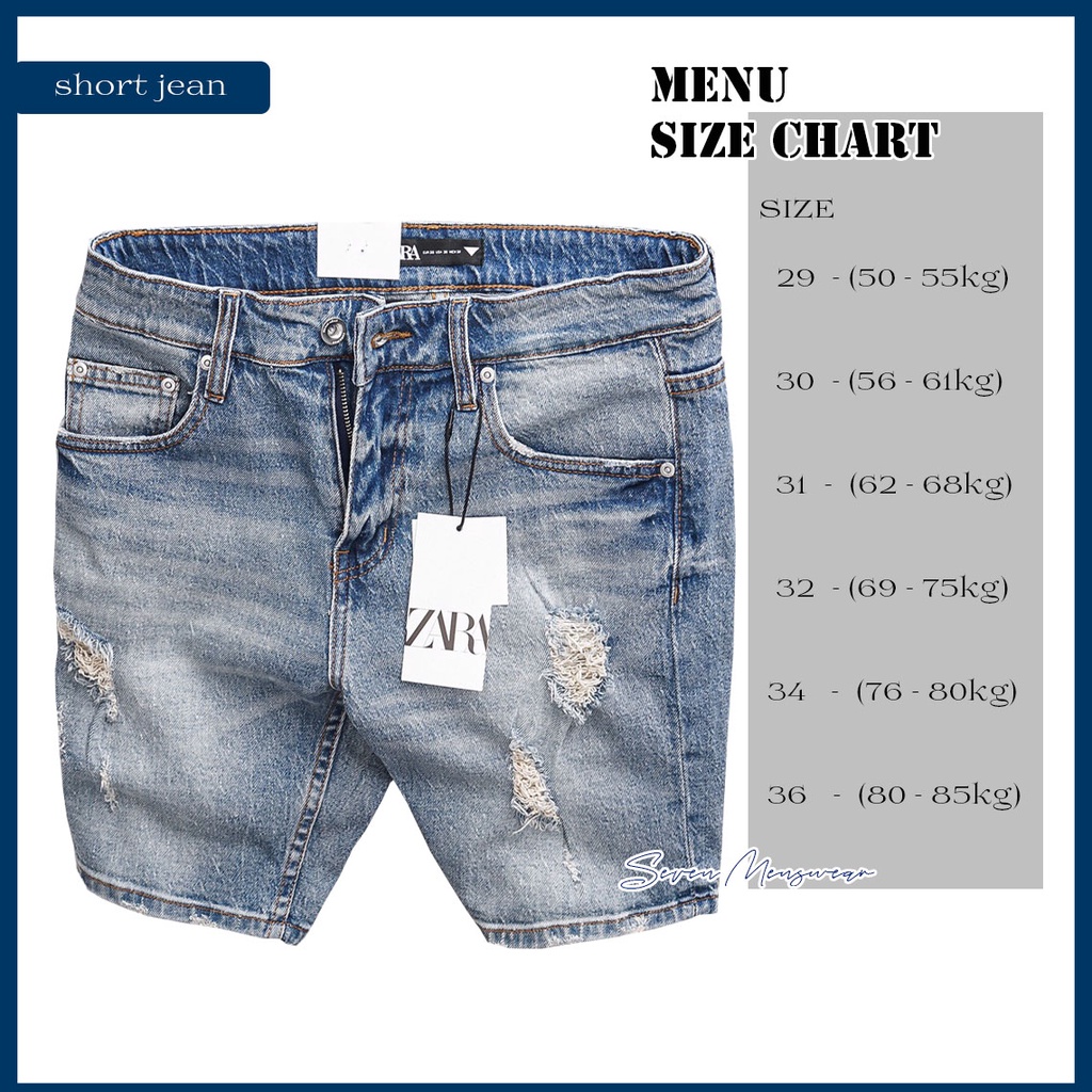 SHORT JEANS ZARA CAO CẤP FULL TEM TAG - CO GIÃN NHẸ CHẤT VẢI SIÊU MỀM - NHIỀU MẪU MÃ ĐA DẠNG DỄ DÀNG PHỐI ĐỒ