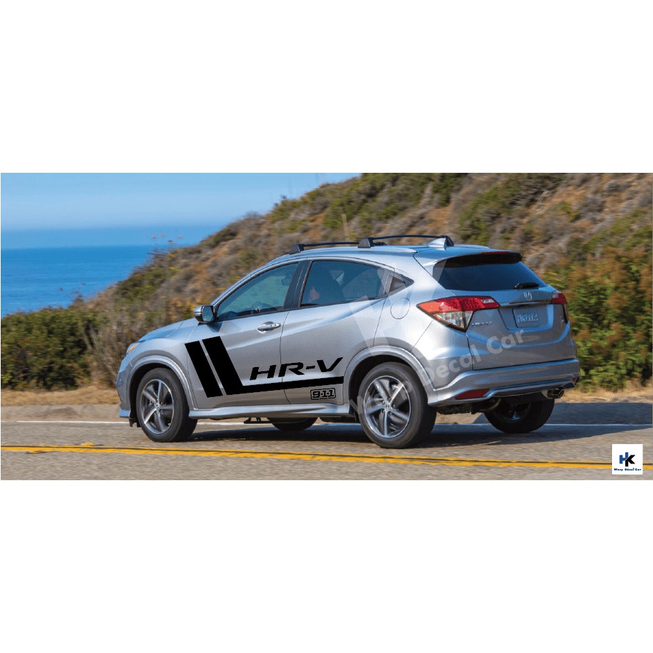 Tem xe HRV- decal HRV phong cách thể thao
