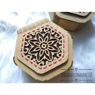 Túi xách handmade đẹp bằng gỗ