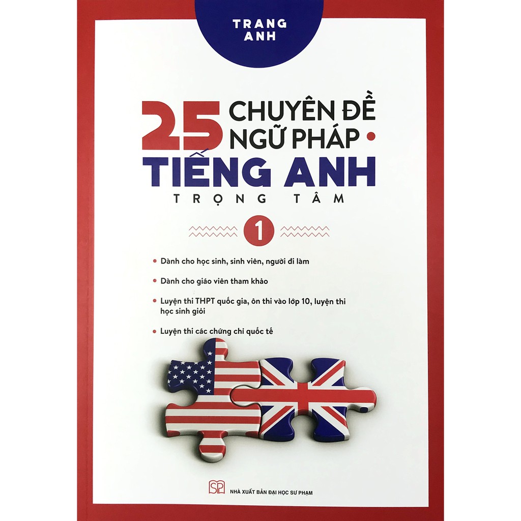 Sách - 25 Chuyên Đề Ngữ Pháp Tiếng Anh Trọng Tâm (Bộ 2 quyển, Lẻ tùy chọn)