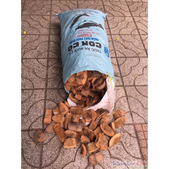 Xơ dừa cục 6*10cm bịch 1kg