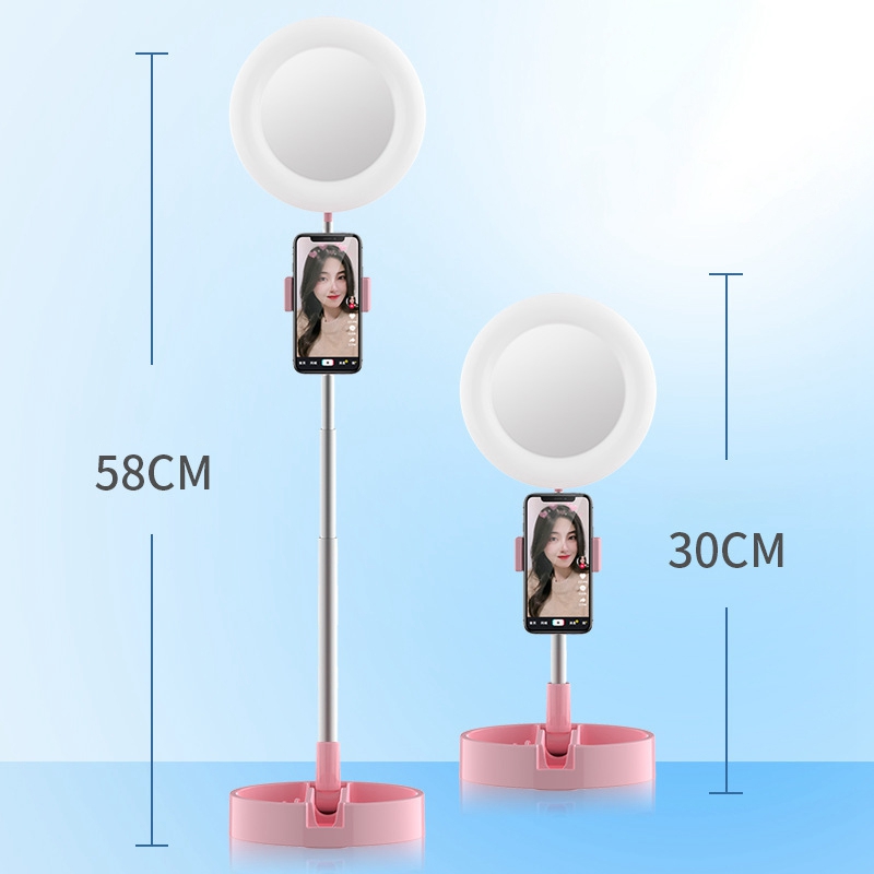 Đèn Led Tròn Hỗ Trợ Chụp Ảnh Tự Sướng Chất Lượng Cao