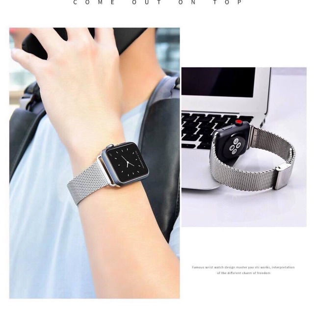 Dây Thép Milan Apple Watch chính hãng COTEetCI