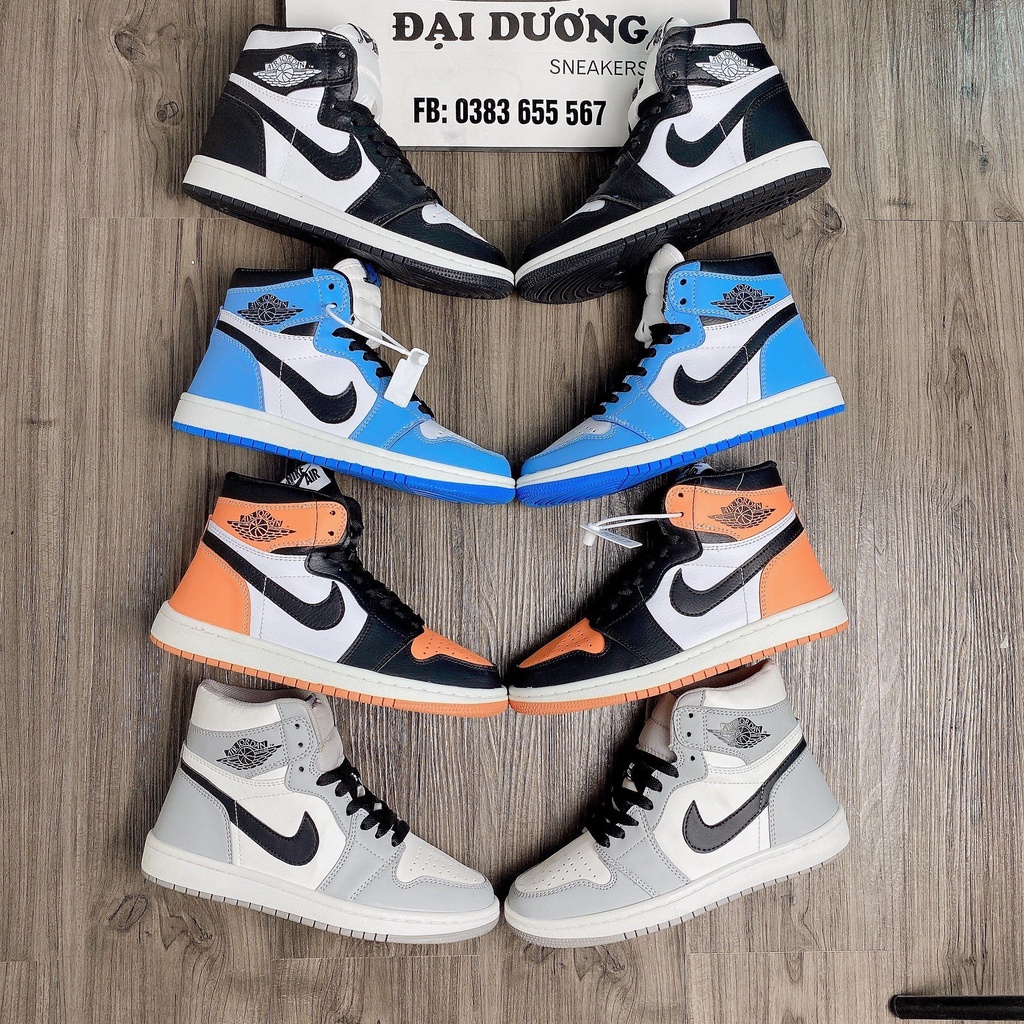Giày Jordan Cổ Cao Jd 1 Cao Cổ Full Size 36 - 43 [Full Bill Box - Free Ship] | BigBuy360 - bigbuy360.vn