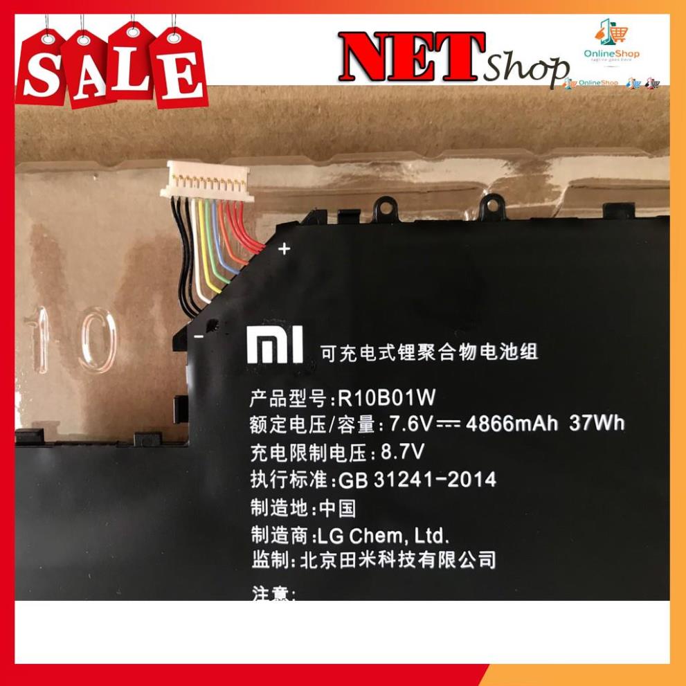 💖 Pin Laptop Xiaomi 37Wh 12.5 inch R10B01W Battery