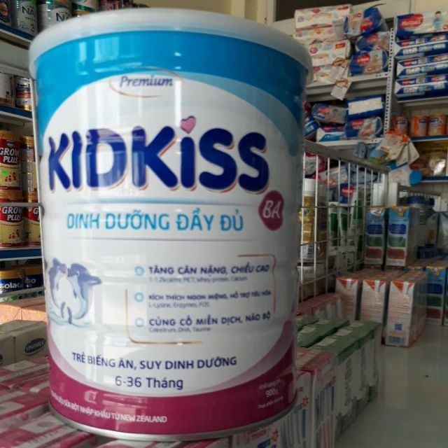 Sữa kidkiss- tăng hấp thu