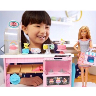 Bộ đồ chơi Cửa hàng bánh ngọt Barbie GFP59