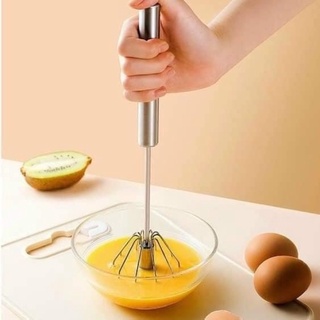 Cây đánh trứng tự xoay inox