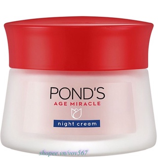 Kem Ngăn Ngừa Lão Hóa 50g Ban Đêm Ponds Age Miracle, Chính Hãng vov567 Cung Cấp.