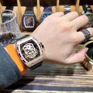 Đồng hồ nam đẹp 2020 Skull Richard Miller chống nước chống xươc