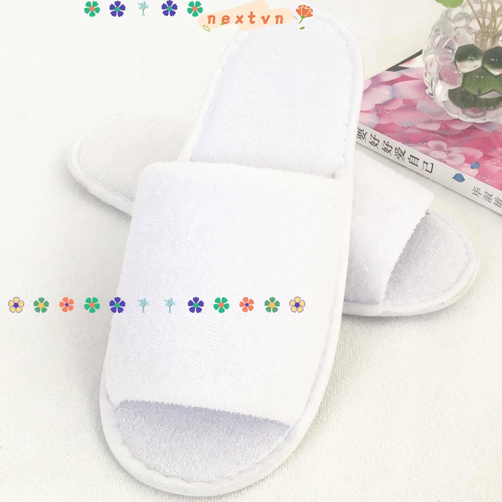 Bộ 5 Đôi Giày Mang Trong Khách Sạn Thiết Kế Thoải Mái Thoáng Khí