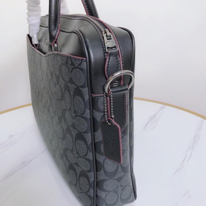 TINUONGSHOP - Túi công sở C@achi Men's Beckett Compact Leather Briefcase Handbag | BigBuy360 - bigbuy360.vn