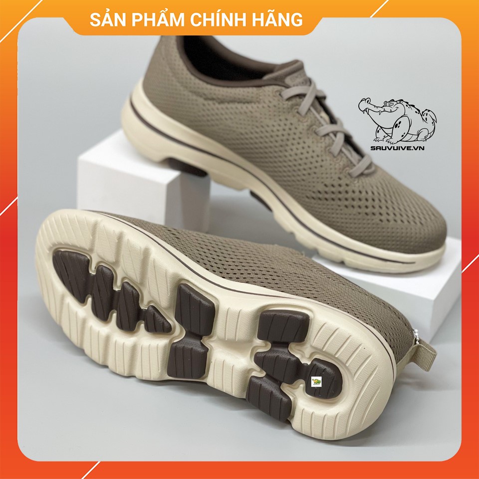 Giày Thể Thao Nam Go Walk 5-Warwick Mens Slip-on Chính Hãng 216065 - Size 40 41 42 43 - Sấu Vui Vẻ