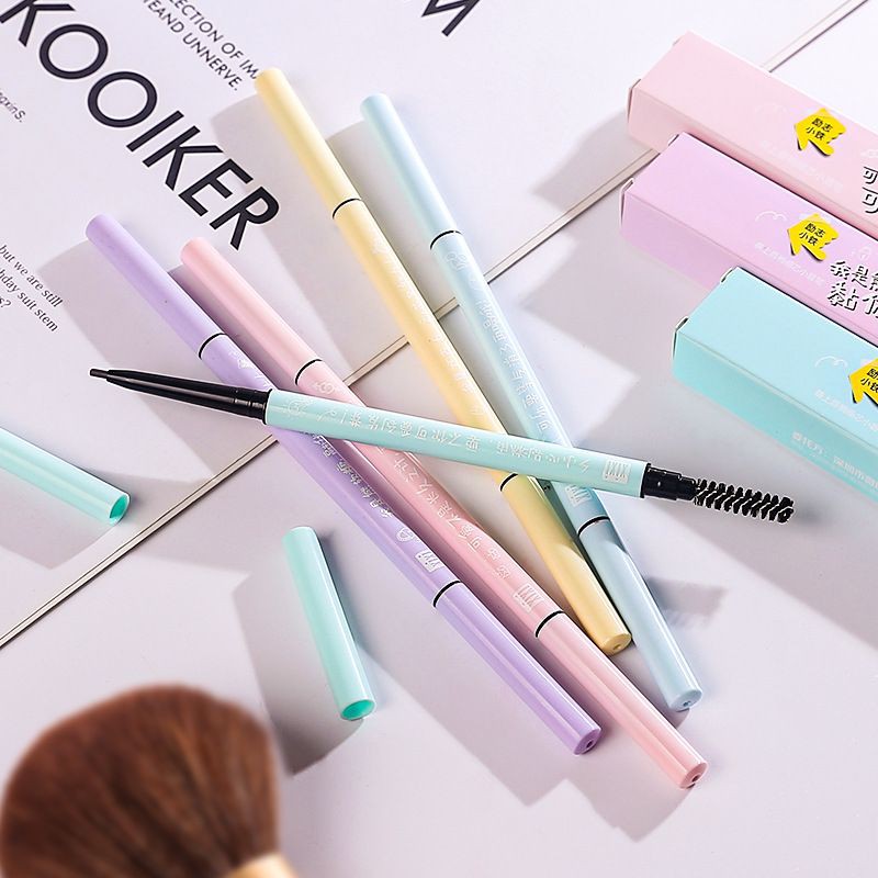 Chì Kẻ Mày 2 Đầu Xixi Eyebrow Pencil Kẹo Ngọt Hoạt Hình Siêu Dễ Thương