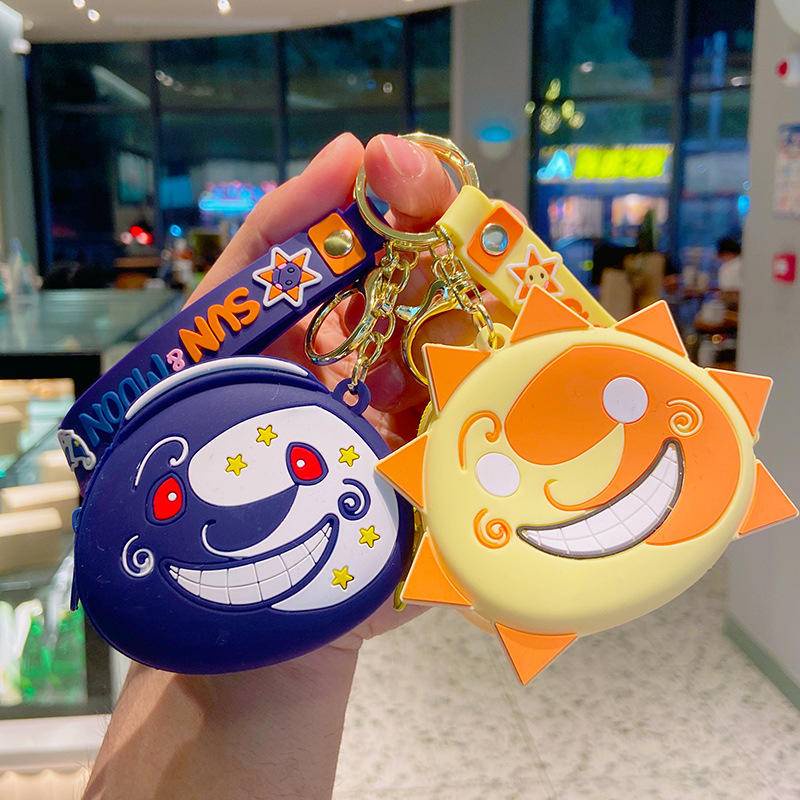Ví Đựng Tiền Xu / Tai Nghe Bằng Silicon Hình Mèo Garfield Hoạt Hình Mini