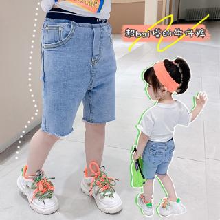 Quần short Jean năng động thời trang cho bé gái