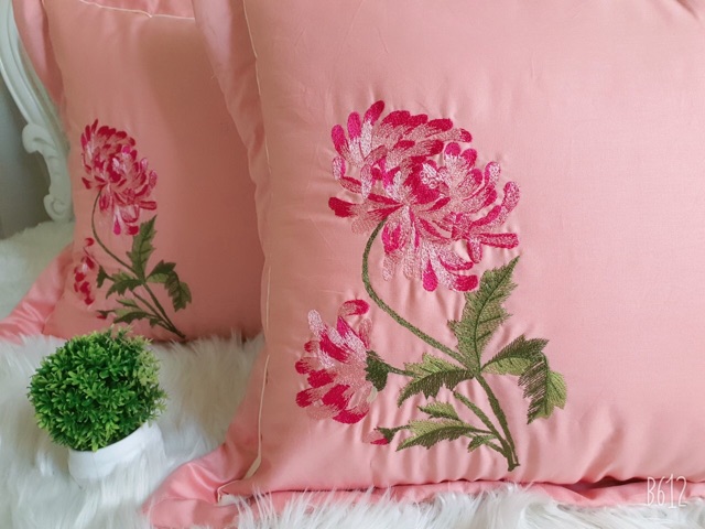 Vỏ gối 100% cotton sateen cỡ 45*65cm - có túi đựng lịch sự