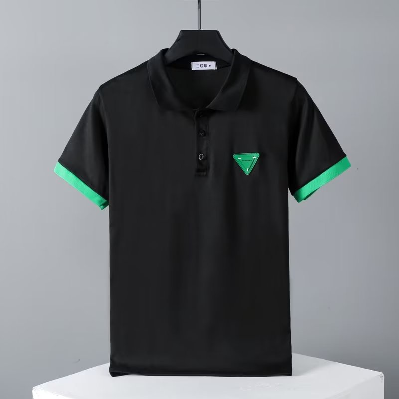 Áo Thun POLO Tay Ngắn Dáng Rộng Cài Nút Phong Cách Hàn Quốc Thời Trang Cho Nam Size M-3XL