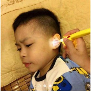 [Freeship Nha Trang] Dụng cụ lấy ráy tai có đèn cho bé