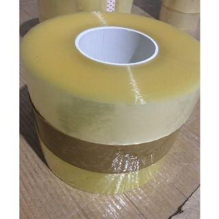 băng dính lõi mỏng màu trong, đục ( 1kg/ cuộn)