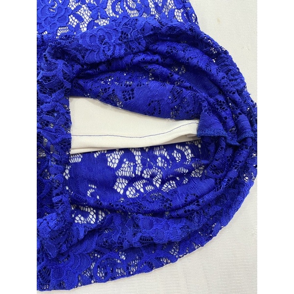 Đầm ren dáng dài có lót hàng xuất  - Thanh lý vnxk