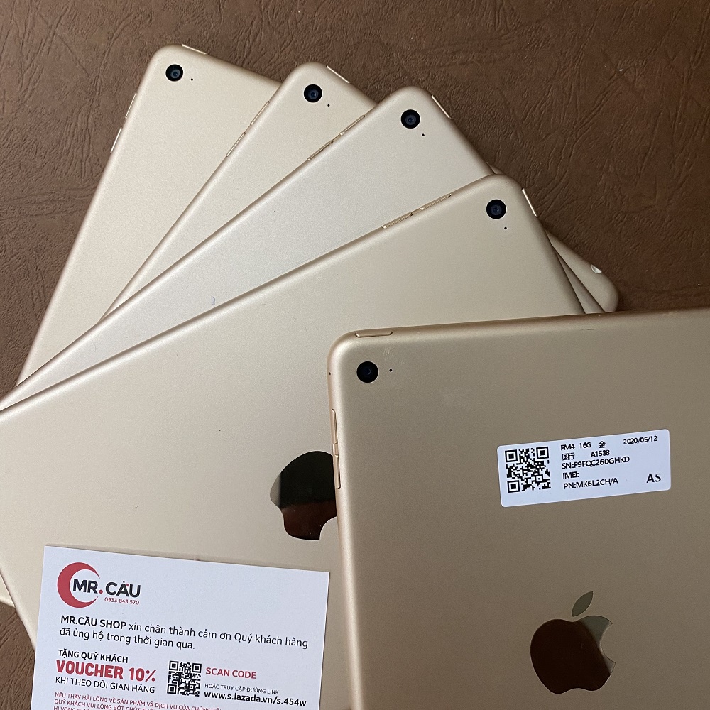 Máy tính bảng Mini 2,3, 4 Học GOOGLE MEET Online Mượt Chính Hãng -Bản 4G/Wifi 16GB-64GB Ram 2GB Màn 7.9 inch MRCAU