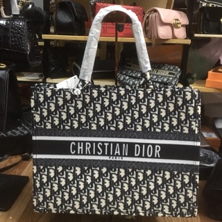 Túi tote size 41cm khoá kéo miệng tặng kèm ví