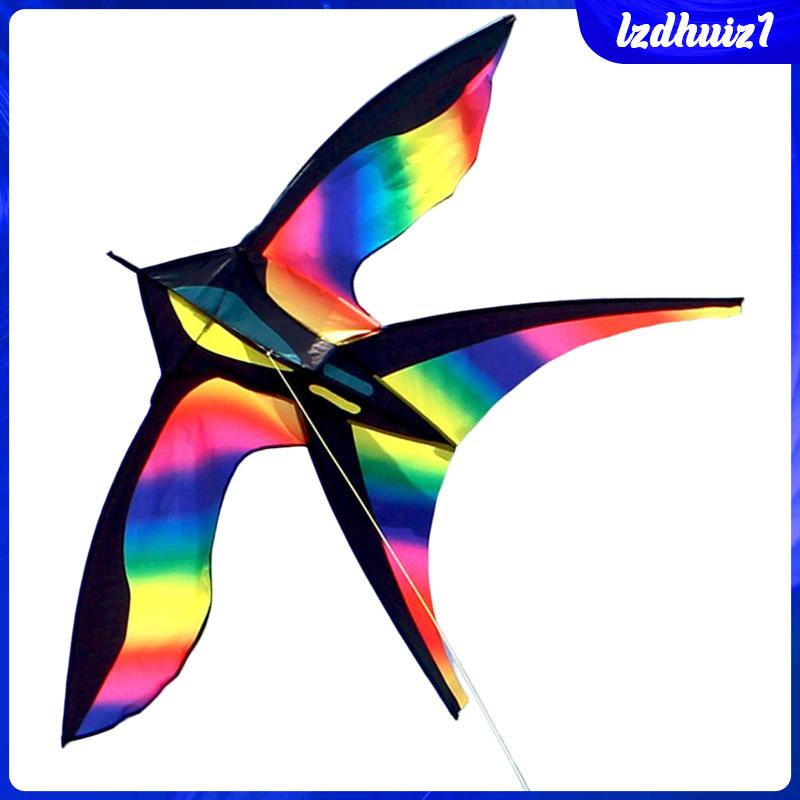 Diều Hình Chim Én Nhiều Màu Sắc Dễ Bay Cho Các Hoạt Động Ngoài Trời