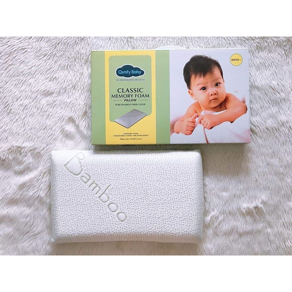 Gối sợi tre (bamboo) chống ngạt Comfybaby