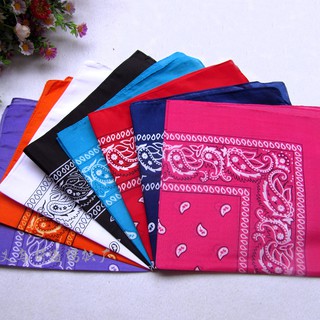 Khăn Turban Bandana Khăn Headband Vuông Họa Tiết Đa Năng 55x55 cm