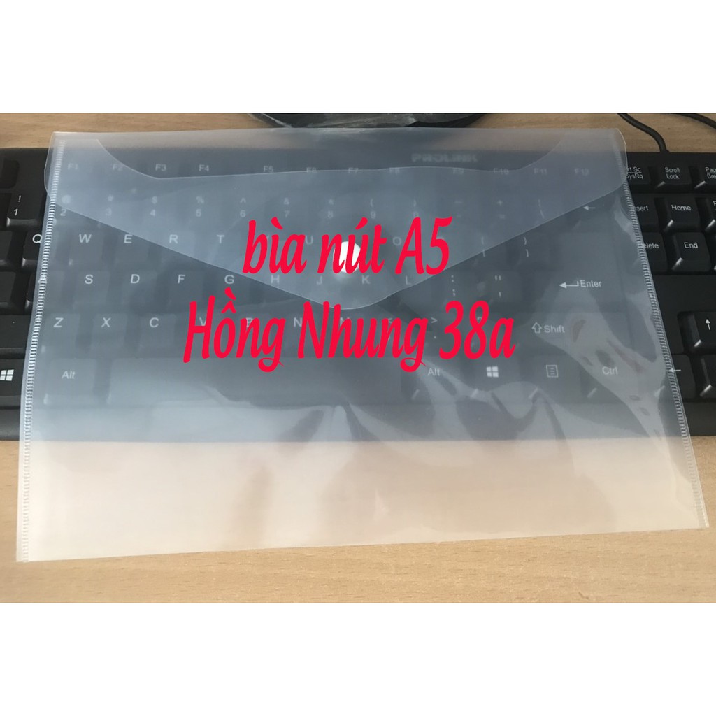 BÌA NÚT A5 ( SỐ LƯỢNG 10 CÁI/XẤP)