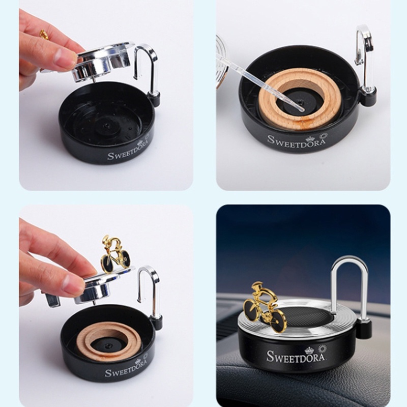 Máy Khuếch Tán Năng Lượng Mặt Trời Xoay Được Cho Xe Hơi SUV