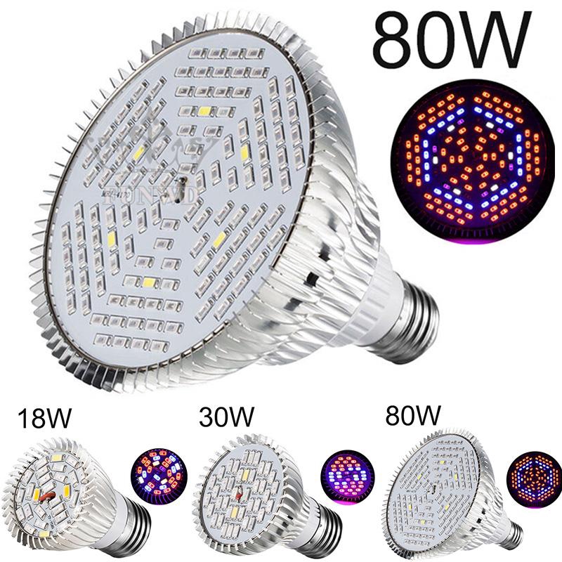 Đèn LED Kích Thích Tăng Trưởng Cho Cây Trồng 180 Độ 18/30/45/80W UV