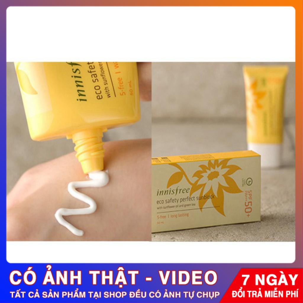 [CHÍNH HÃNG] Kem Chống Nắng Innisfree Intensive Sunscreen SPF50+ PA++++ 50ml Mẫu Mới | BigBuy360 - bigbuy360.vn