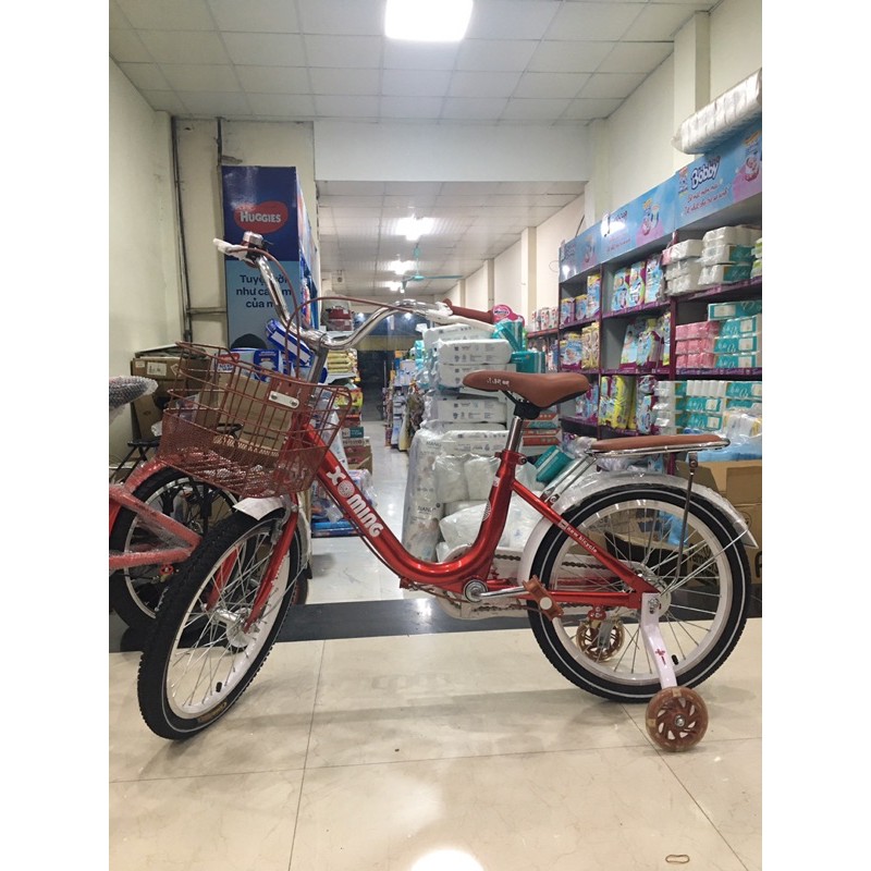 Xe đạp trẻ em, xe đạp bé gái Xaming ĐỦ SIZE: 12/14/16/18/20[CÓ SẴN, đập hộp]