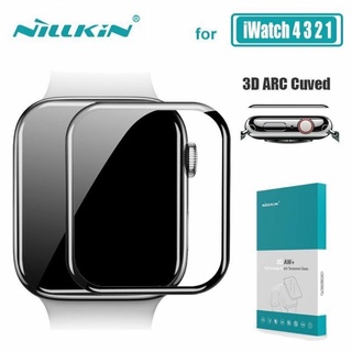 Kính cường lực nillkin apple watch 3d aw+ size 38mm/ 40mm/ 42mm/ 44mm full màn hình xịn nhất