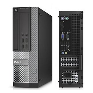 Xác case máy tính Barebone Dell 7020 SFF Optiplex socket 1150 chipset Q87. Full thùng hộp