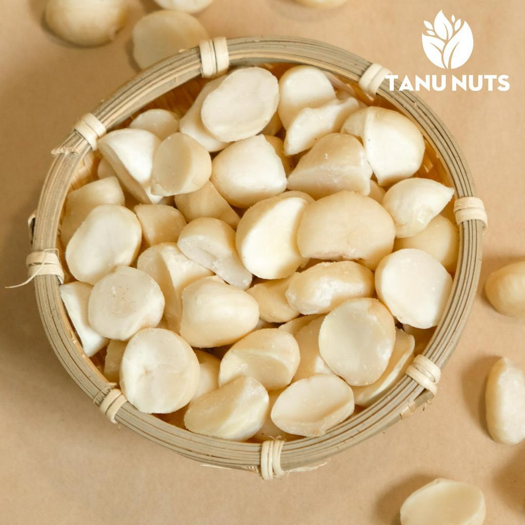 Hạt macca tách vỏ TANU NUTS hũ 350g, nhân hạt macca Tây Nguyên hạt dinh dưỡng tốt cho bà bầu, bé.