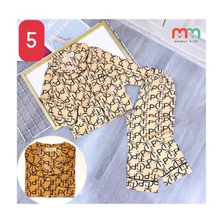Đồ bộ dài tay bé trai chất lụa mango nhập cao cấp mềm mịn nhẹ mát