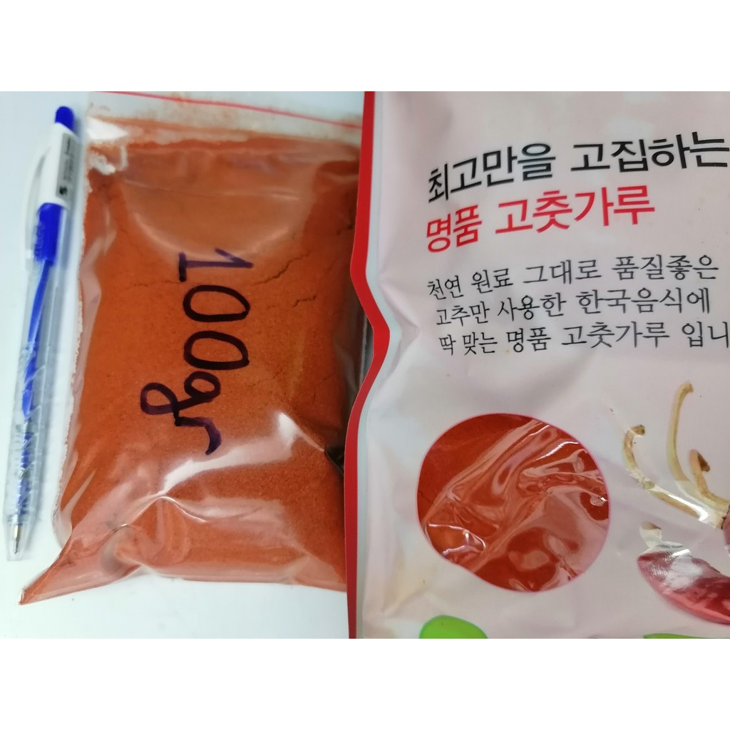 [Mã 77FMCGSALE1 giảm 10% đơn 250K] 100g Bột ớt Hàn Quốc HAE CHAM MAT (chiết lẻ) | BigBuy360 - bigbuy360.vn
