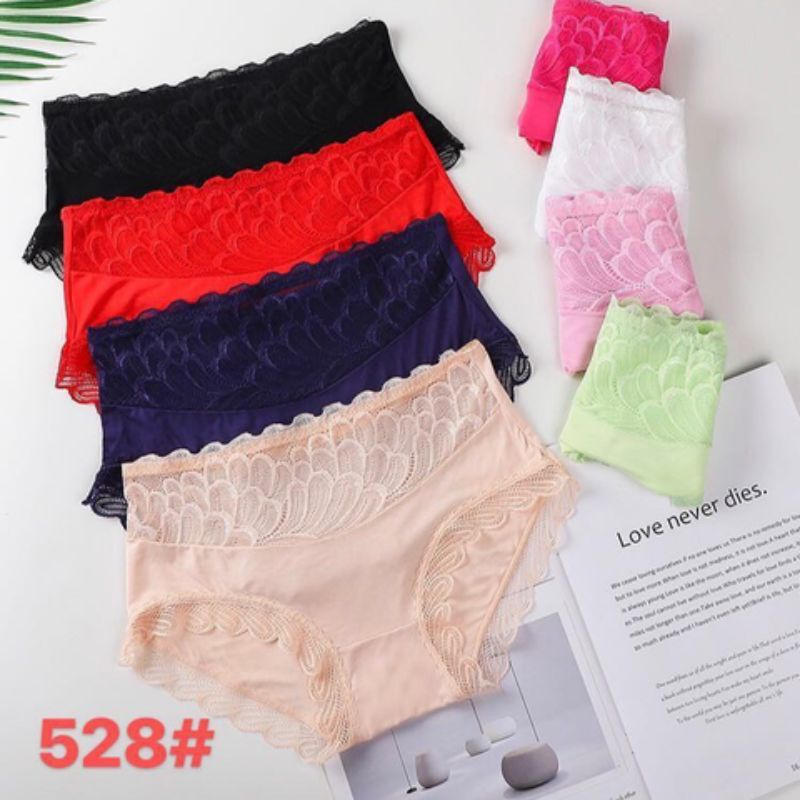 Sỉ 10 Quần lót ren kháng khuẩn cạp cao gen bụng | BigBuy360 - bigbuy360.vn