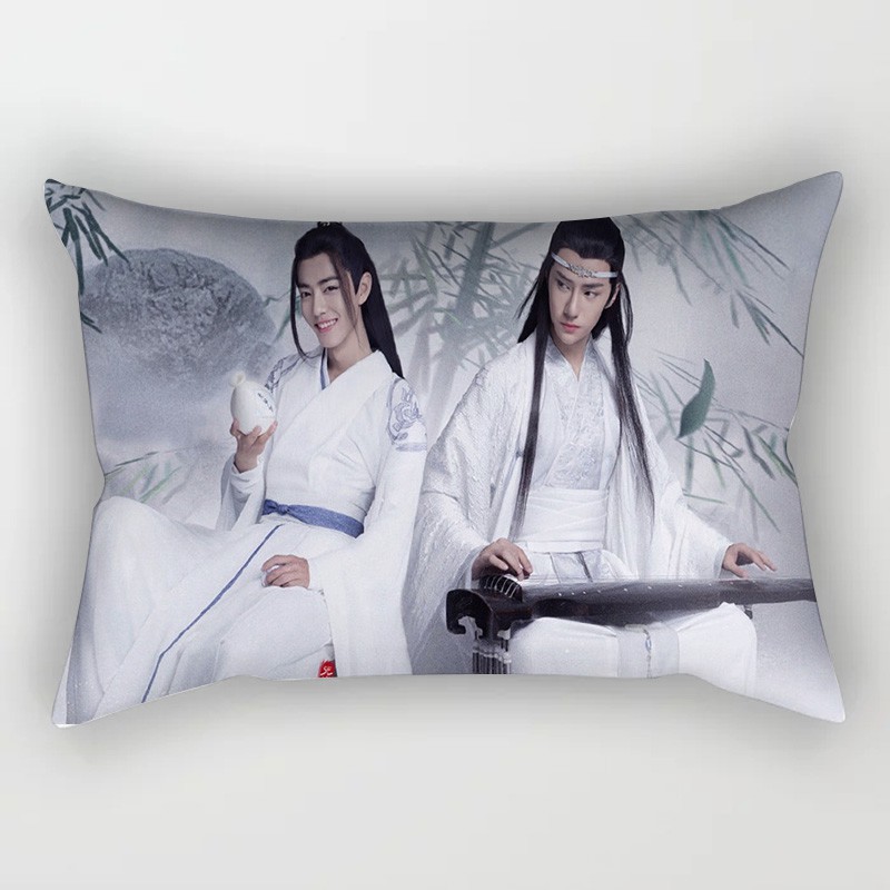 Áo gối sofa in hình phim Trần Tình Lệnh hình chữ nhật kích thước 50*30cm tiện dụng | BigBuy360 - bigbuy360.vn