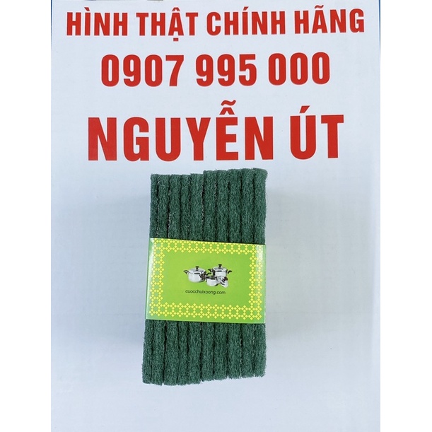 cước chùi nồi lốc 10 miếng